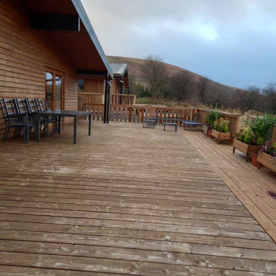 Mid Wales Lodges_building gates_3