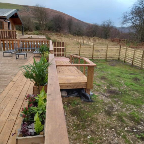 Mid Wales Lodges_building gates_4