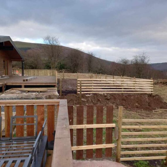 Mid Wales Lodges_Progress on Oak Lodge