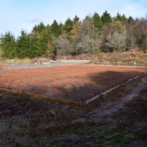 Building the lodges_Mid Wales Lodges_1
