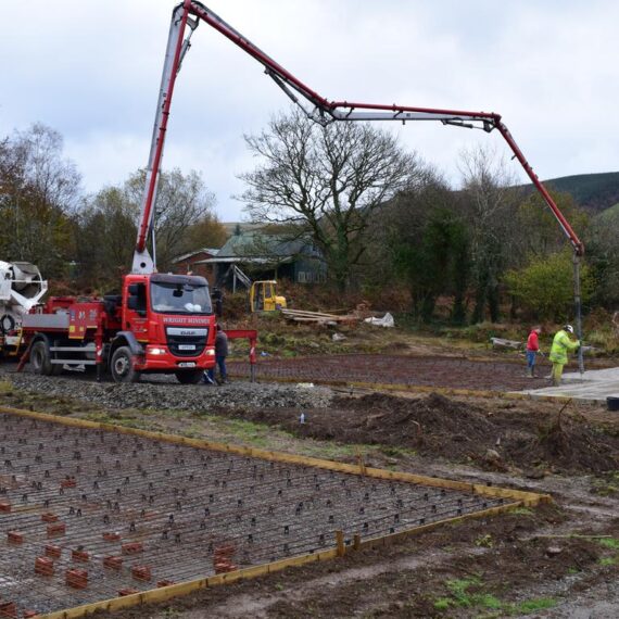 Building the lodges_Mid Wales Lodges_10