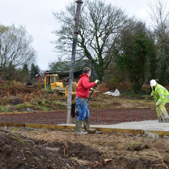 Building the lodges_Mid Wales Lodges_15