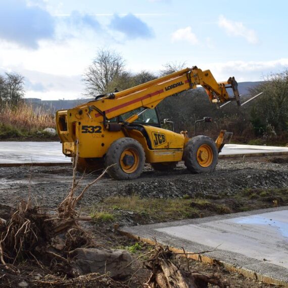 Building the lodges_Mid Wales Lodges_26