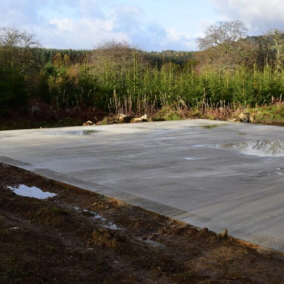 Building the lodges_Mid Wales Lodges_28