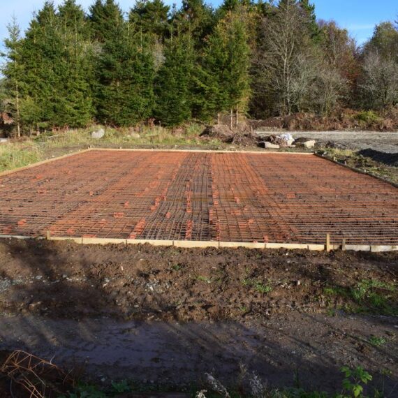 Building the lodges_Mid Wales Lodges_3