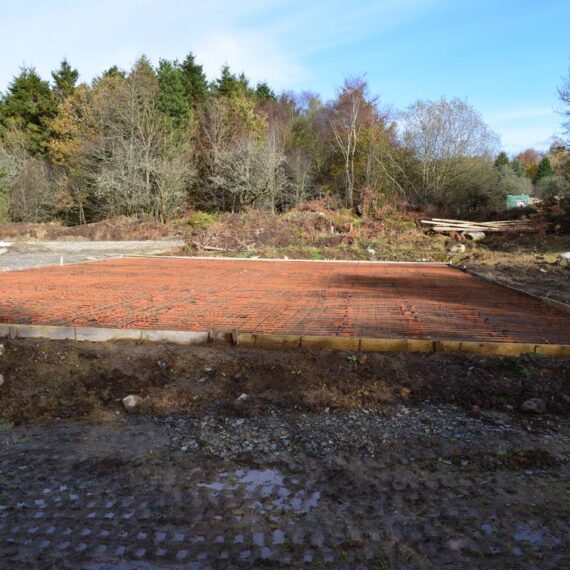 Building the lodges_Mid Wales Lodges_4