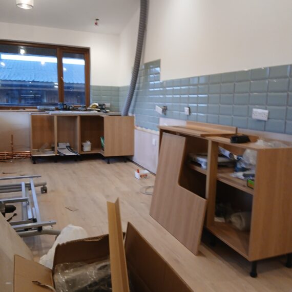 Progress in Oak Lodge kitchen_4