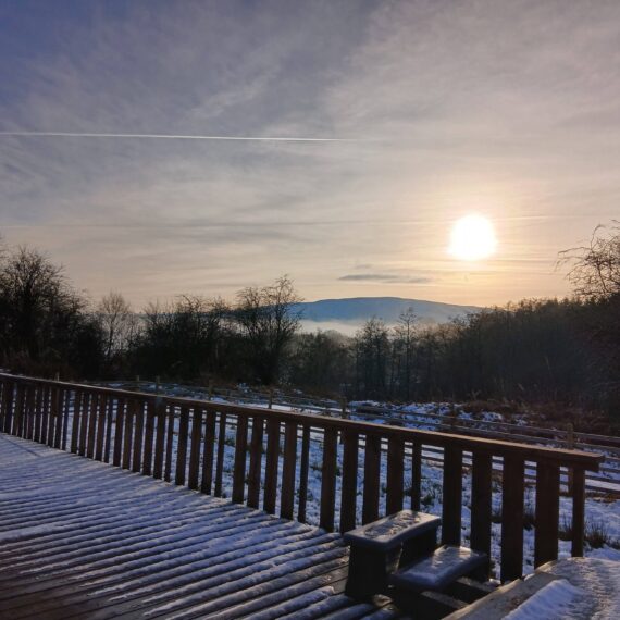Winter wonderland Mid Wales Lodges_4
