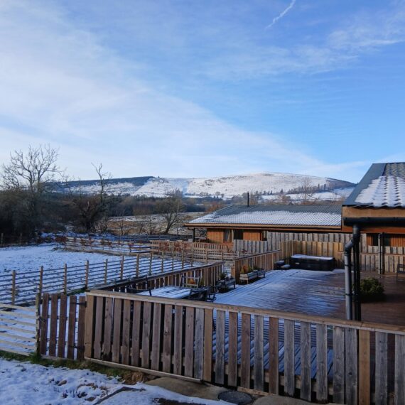 Winter wonderland Mid Wales Lodges_5